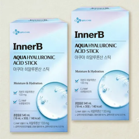 이너비 아쿠아 히알루론산 스틱(18mlX30포)X2개