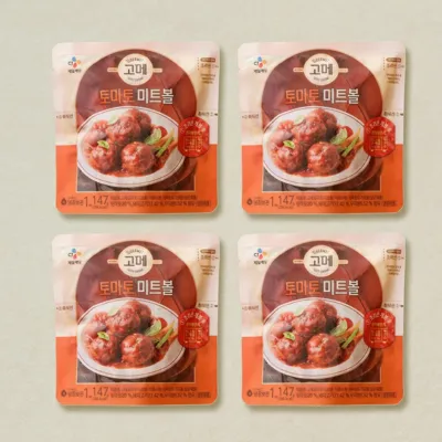 고메 토마토미트볼 147gX4개
