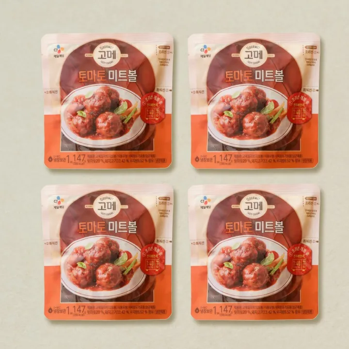 고메 토마토미트볼 147gX4개