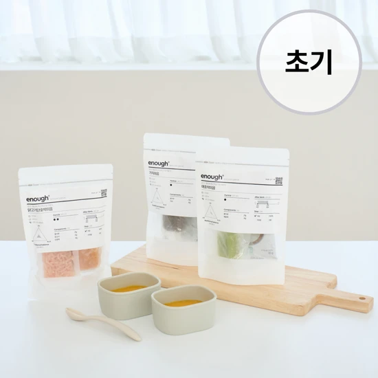 이너프 이유식 스타터팩 초기 1.08kg (15팩/30끼)
