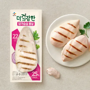 [무료배송]더건강한 닭가슴살 통살100gX10개