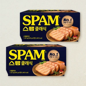 스팸 클래식 340g*3번들X2개