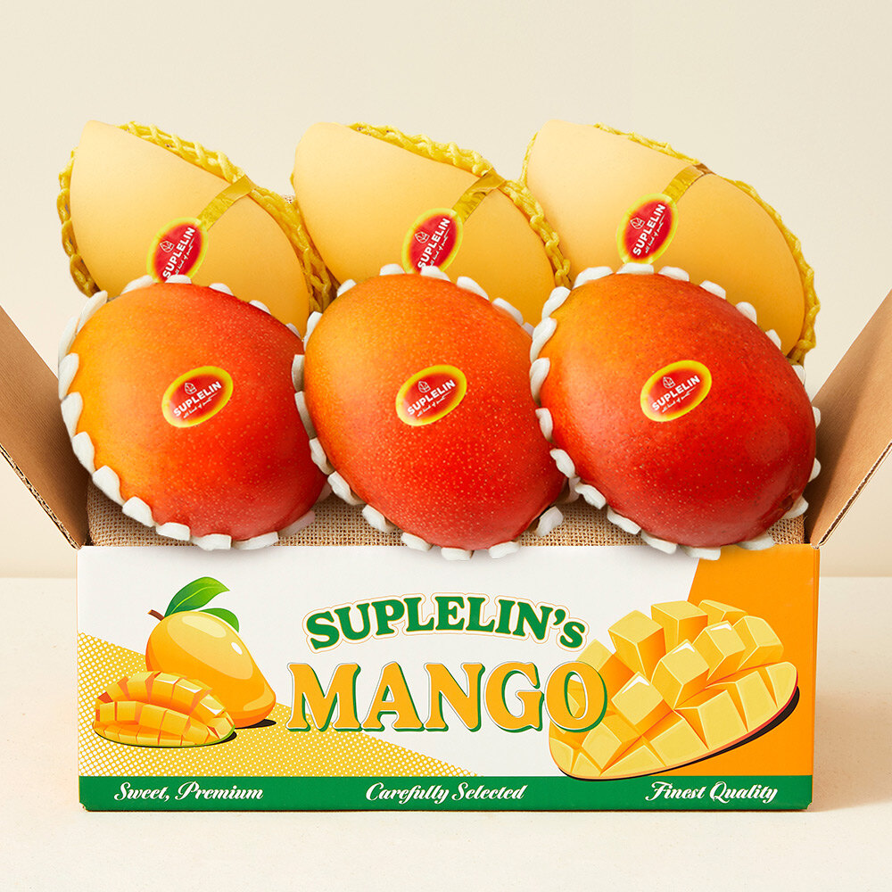[CJ더마켓] 수플린 애플망고&골드망고 2kg(4~6입)