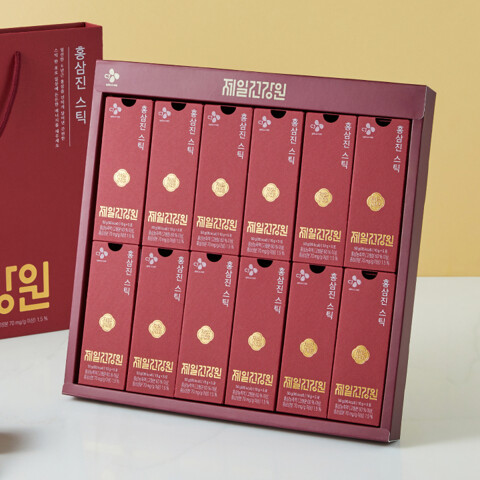 [26추석 선물세트 대량구매]제일건강원 홍삼진스틱 10gX60입