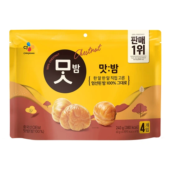맛밤 60gx4번들