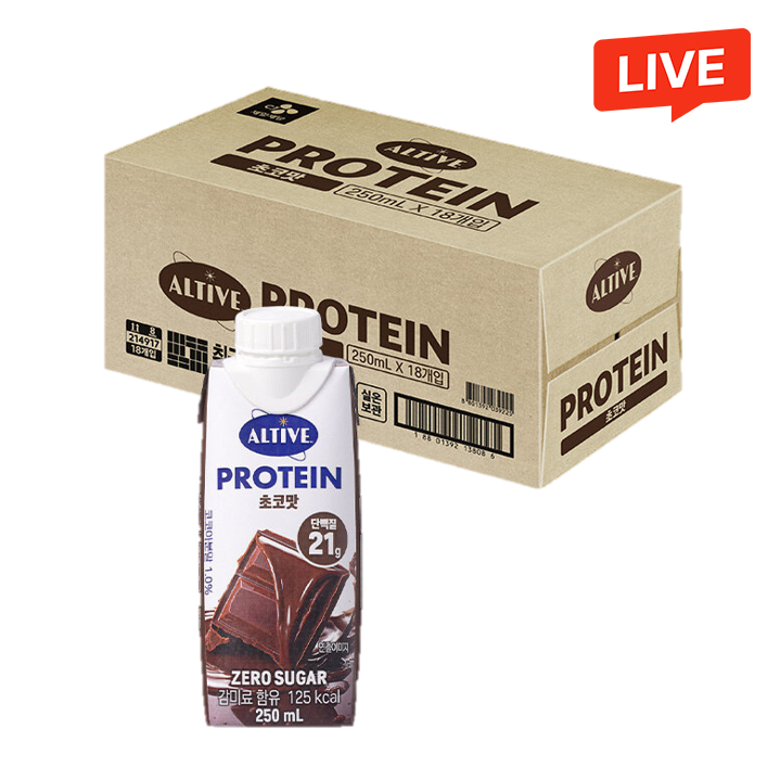 얼티브 프로틴 초코맛 250ml