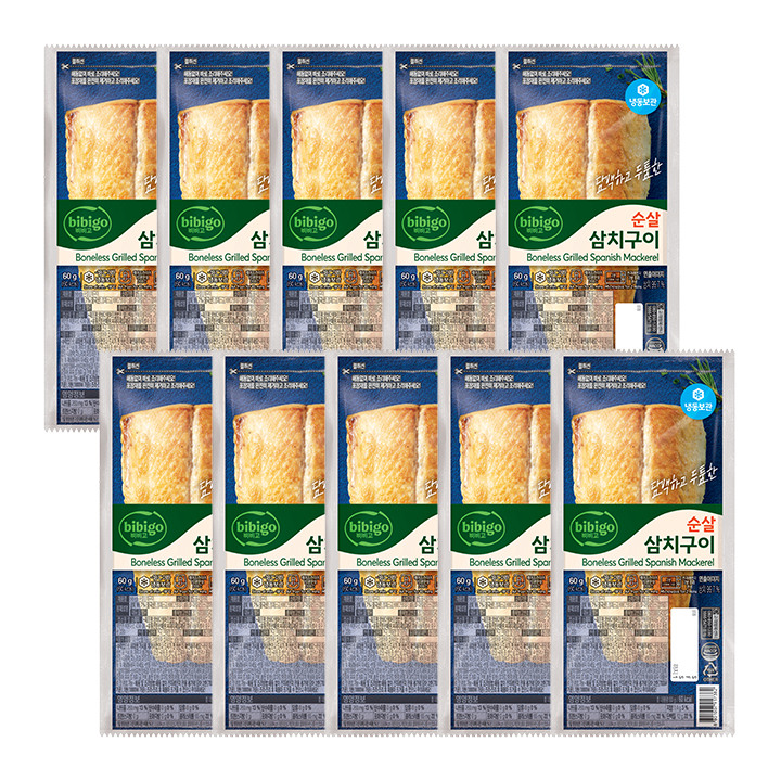 (냉동)비비고 순살 삼치구이 60gX10개