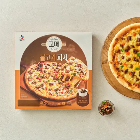 고메 클래식 불고기 피자 405g