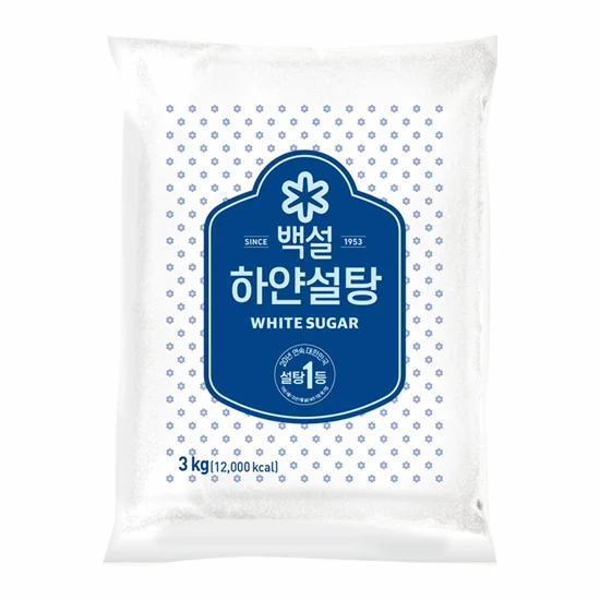 백설 하얀설탕 3kg | 상품상세 | CJ더마켓 - CJ제일제당 공식몰