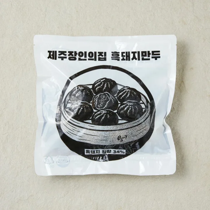 제주 장인의집 흑돼지만두 350g