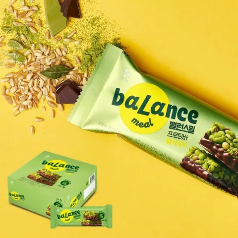 밸런스밀 프로틴바 말차초코 38GX12개