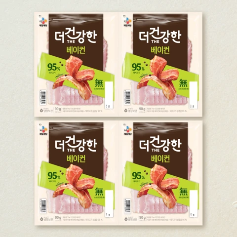 더건강한 베이컨 90gX4개