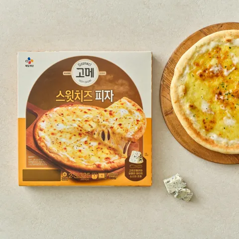 고메 스윗치즈 피자 325g