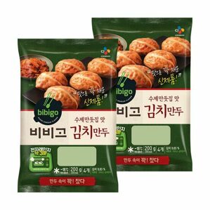 비비고 수제김치만두 200gX2개