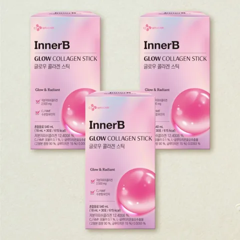 이너비 글로우 콜라겐 스틱 18ml(30포)X3개