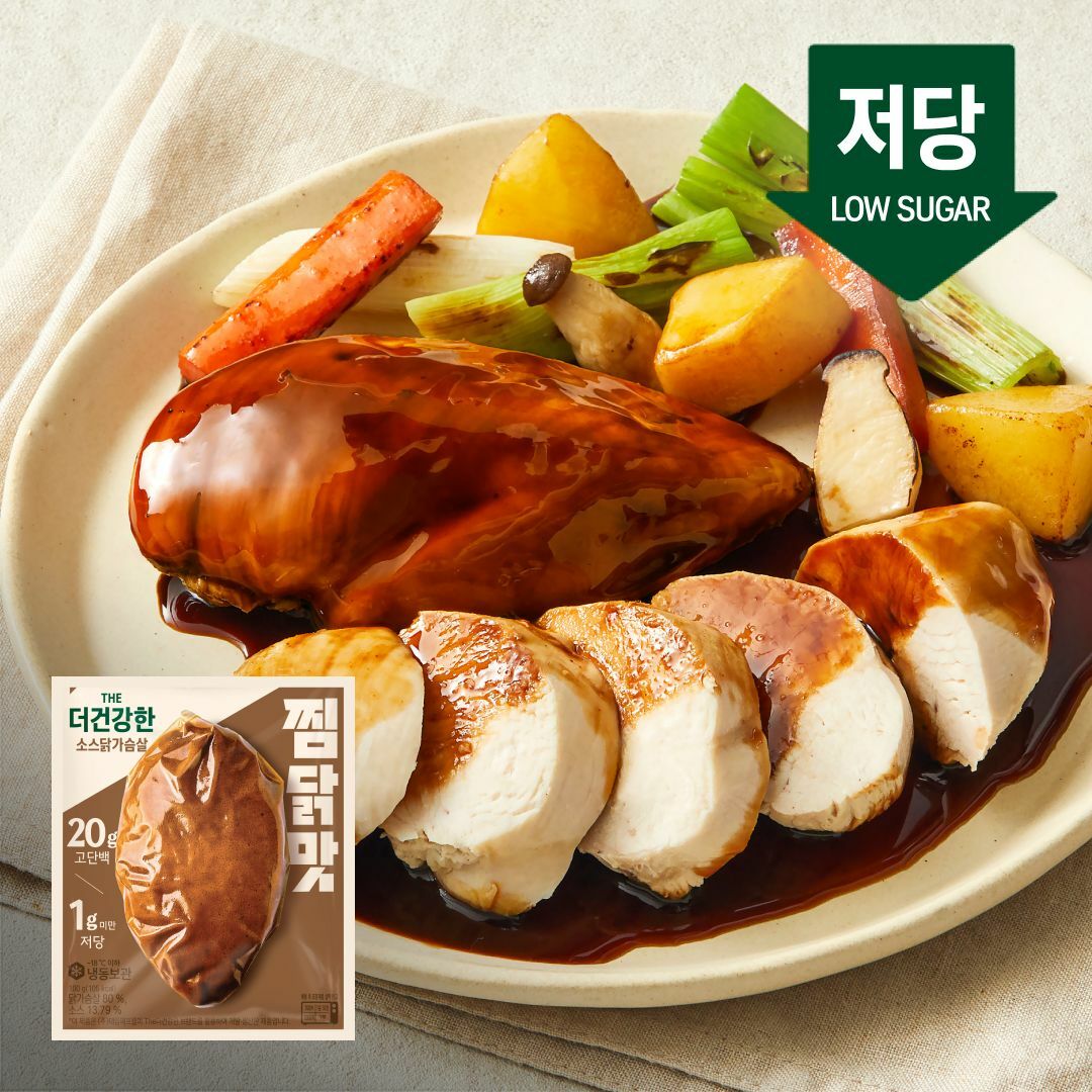 더건강한 소스 닭가슴살 찜닭맛 100g