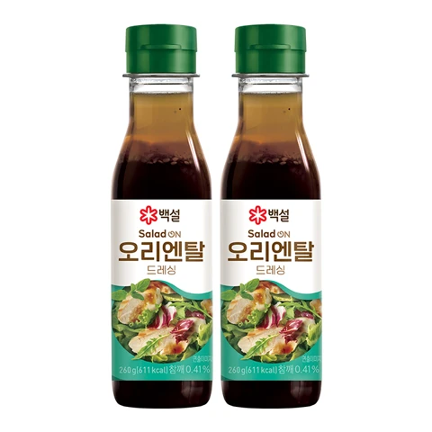[700개한정]오리엔탈드레싱 260gX2개