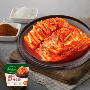 비비고 남도식 썰은배추김치 500g(용기형)