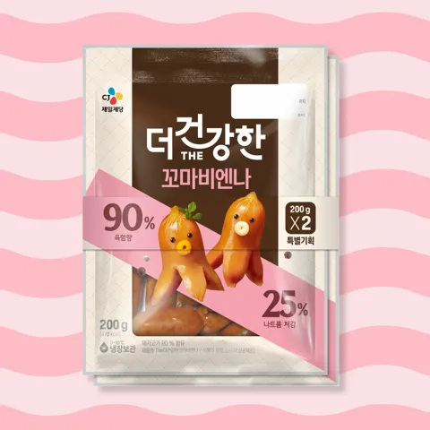 더건강한 꼬마비엔나200gX2