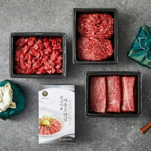 [25추석선물세트]정품진 한우알뜰세트(1등급 이상 1.8kg)