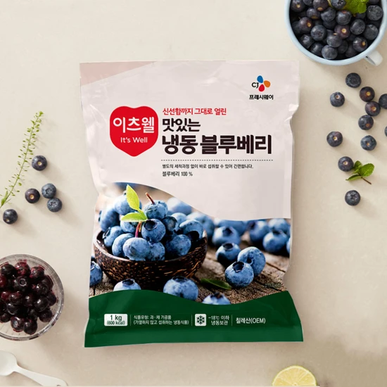 이츠웰 냉동 블루베리 1kg