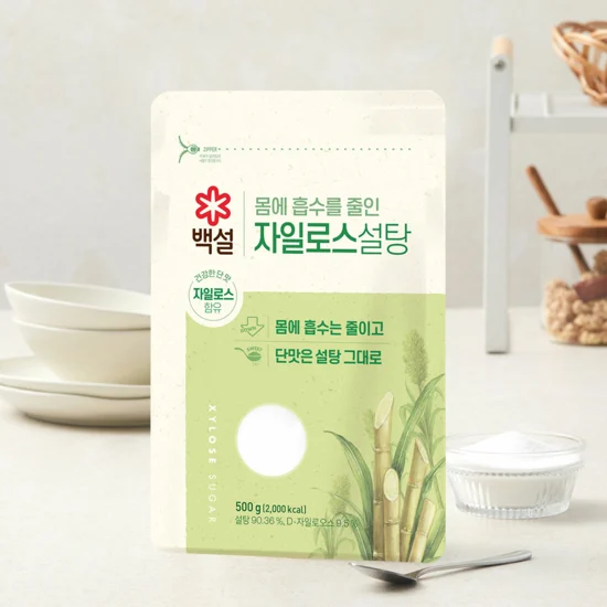 백설 하얀 자일로스설탕 500g