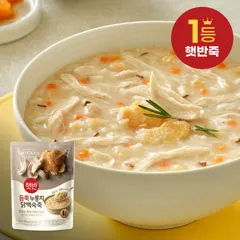 햇반 듬뿍 누룽지닭백숙죽 420g