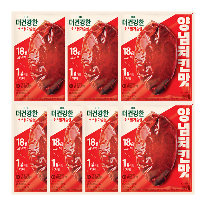 The더건강한 소스 닭가슴살 양념치킨맛100gX7개