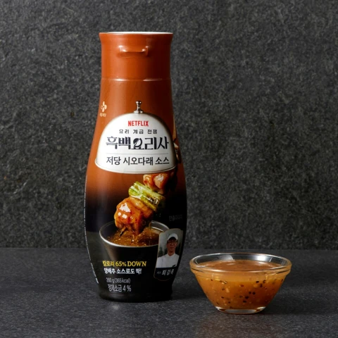 CJ 흑백요리사 저당 시오다래소스 255g