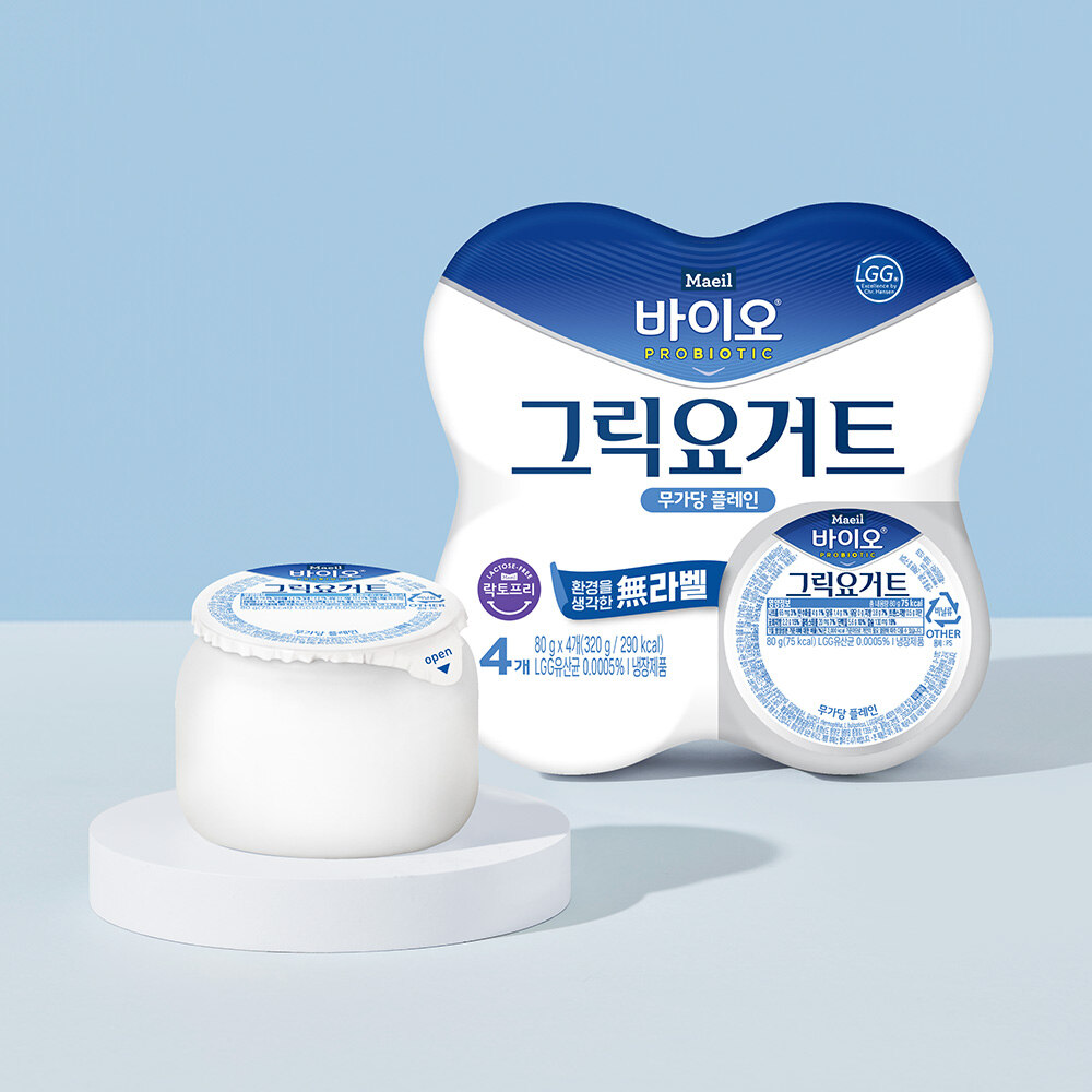 매일바이오 그릭요거트 무가당플레인80gX4입