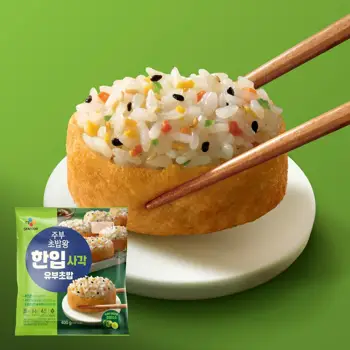 주부초밥왕 한입사각 유부초밥 400g