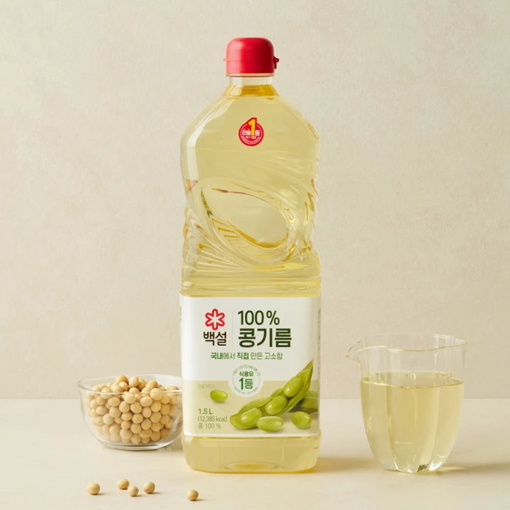 백설 콩기름 1.5L
