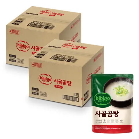 비비고 사골곰탕 500gX36개(2box)