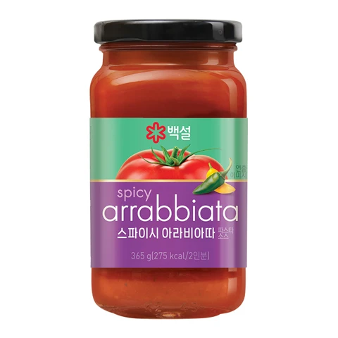 백설 스파이시 아라비아따 파스타소스 365g