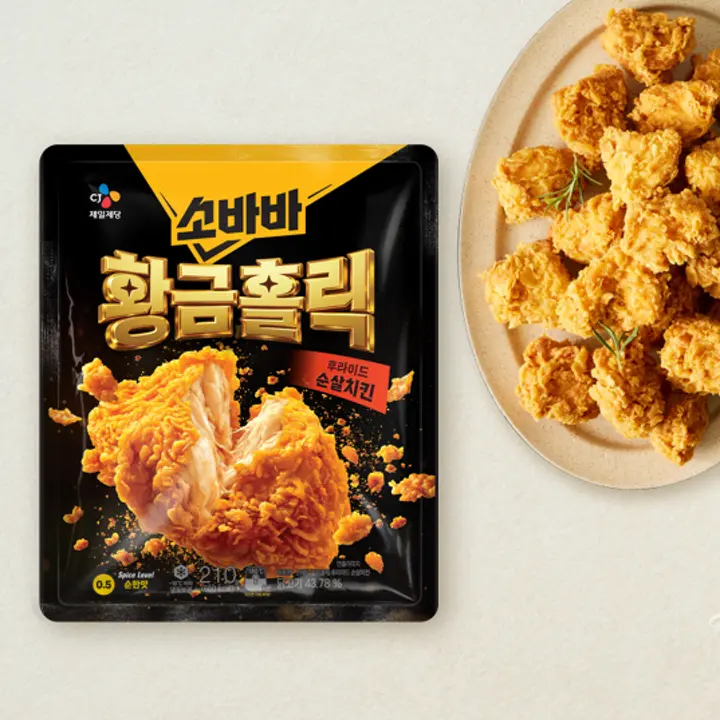 [1+1]소바바 황금홀릭 순살 210g