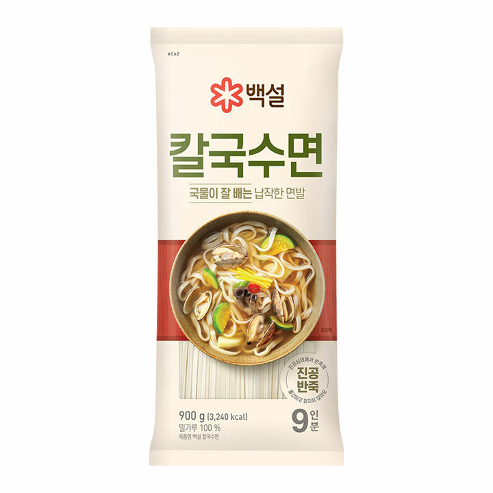 백설 칼국수면 900g