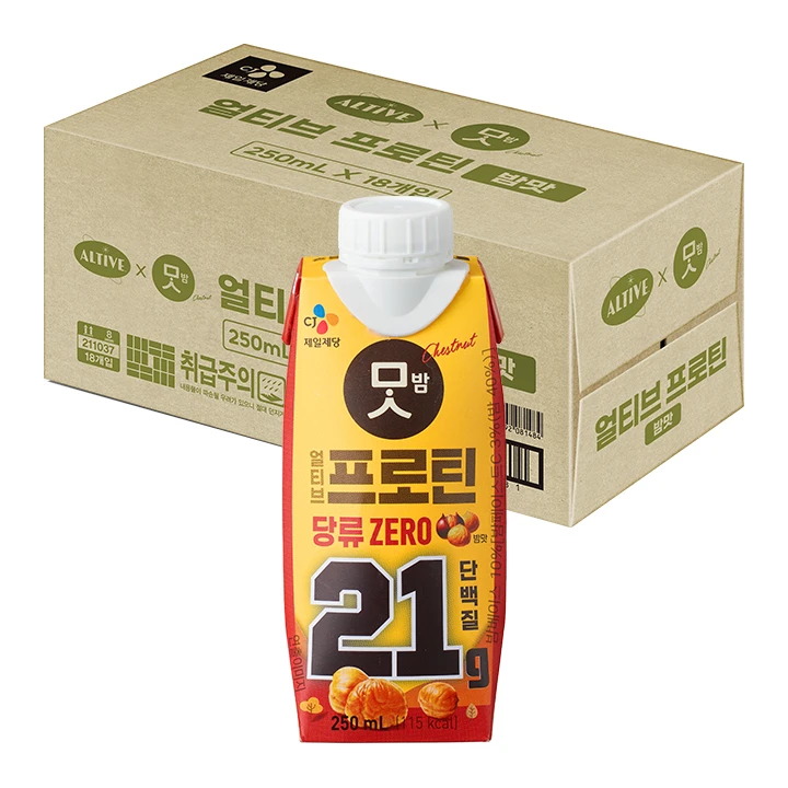 [박스특가]얼티브 프로틴 밤맛 250mlX18개