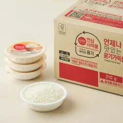 [UPCYCLE]햇반 윤기가득쌀밥 210g, 36개