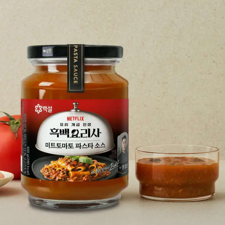 백설 미트토마토 파스타소스 430G