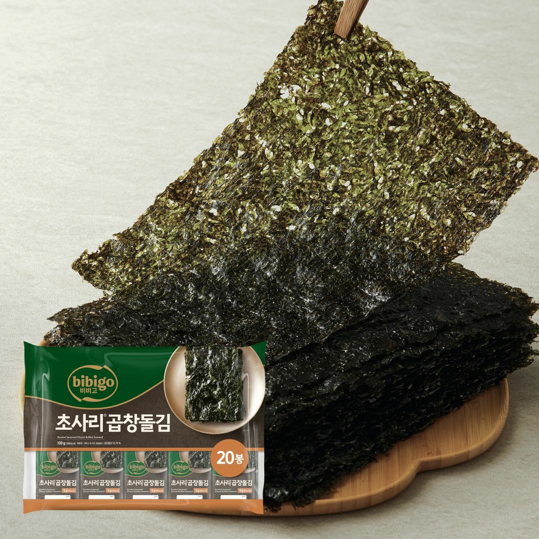 비비고 초사리 곱창 돌김 5gX20개