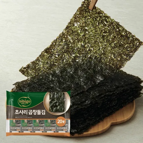 비비고 초사리곱창돌김 5GX20개
