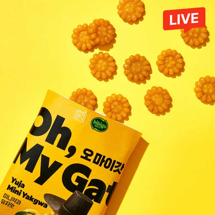 비비고 오마이갓 미니약과 유자 90g(개별포장 11개입)