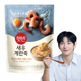 햇반 새우계란죽 420g