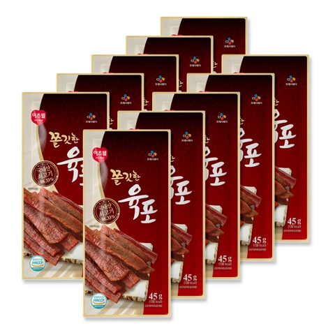 [행사]이츠웰 더쫄깃한 육포 (45gx10봉)