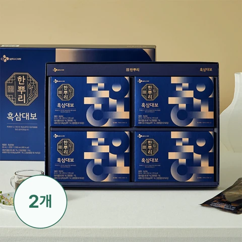 [25추석_오특]한뿌리 흑삼대보 더마켓 에디션x2개